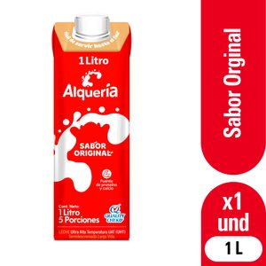 Leche Sabor Original Alqueria 1L Caja