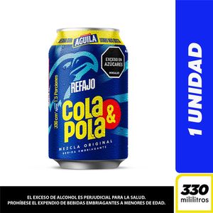 Refajo Cola & Pola Lata 330 Ml