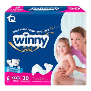 Pañal Winny Gold Etapa 6 X30 Unds