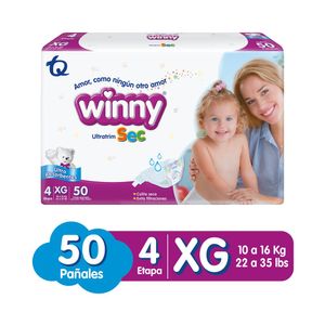 Pañal Winny Ultratrim Sec Etapa 4 X50 Unds