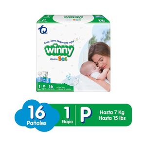 Pañal Winny Sec Etapa 1 X16 Unds