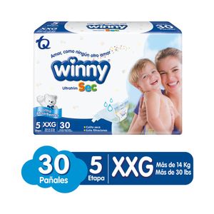 Pañal Winny Ultratrim Sec Etapa 5 X30 Unds