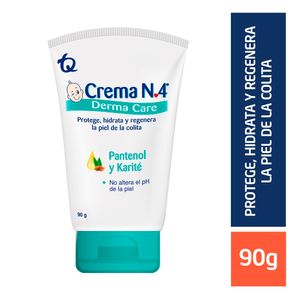 Crema antipañalitis CREMA No 4 con pantenol y karité (90 gr)