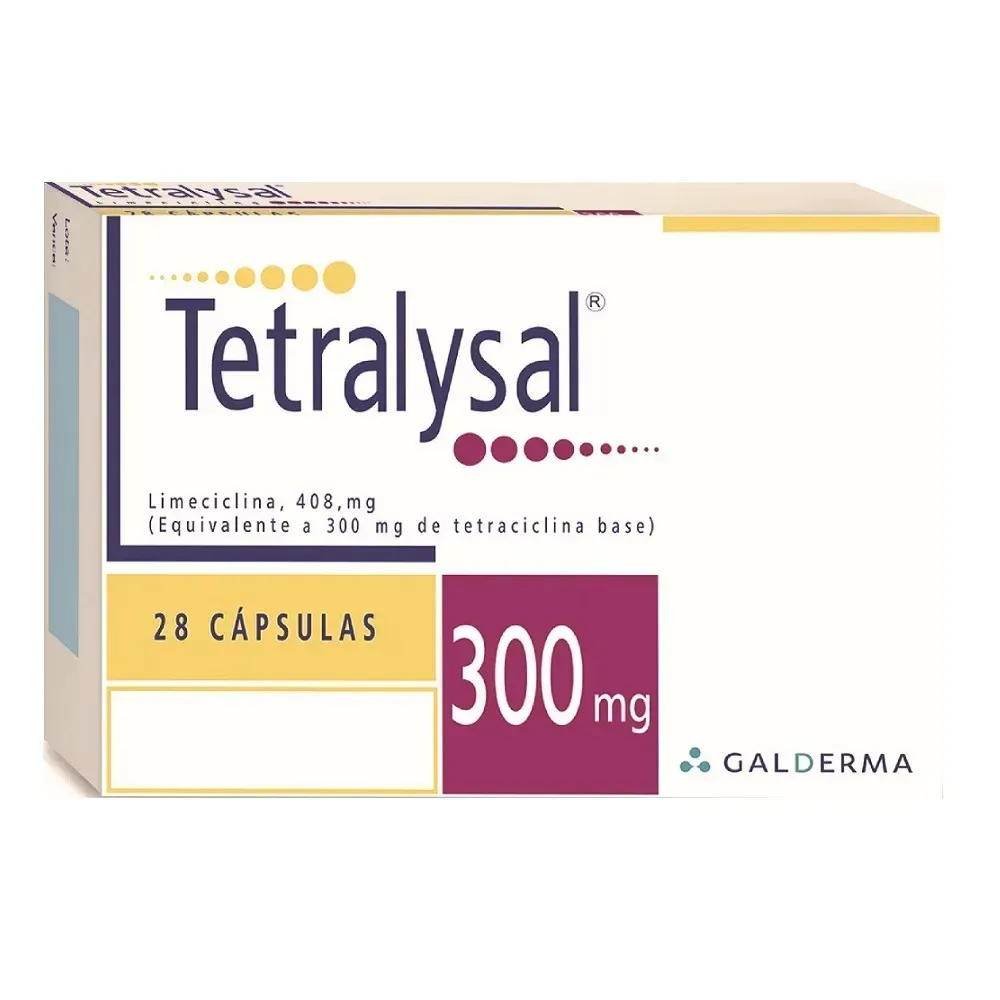 Imagen de Tetralysal 300 Mg Galderma X28 Cápsulas TETRALYSAL 300 MG CAJA X 28 CAPSULAS
