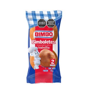 Ponqué Bimbolete Vainilla Bimbo X2 Und (55g)