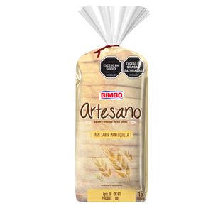 Pan Bimbo Artesano Mantequilla 500 G