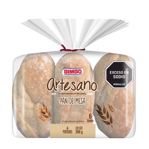 Pan Artesanal de mesa Bimbo (390g)