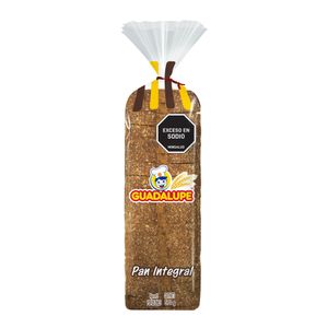 Pan Guadalupe Tajado Integral 570 G