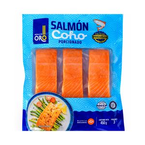 Pez Salmon Premiun Coho 3 Porc X 450 gr