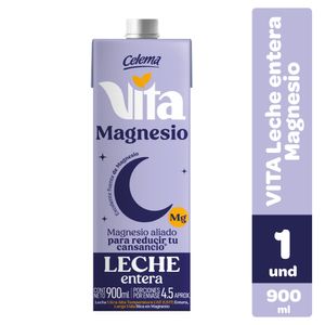 Leche CELEMA entera con magnesio caja (900 ml)