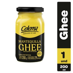 Mantequilla CELEMA ghee clarificada (200 gr)
