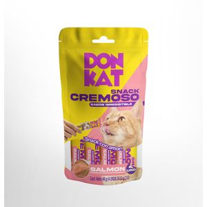 Snack cremoso DON KAT salmón x4und (48 gr)