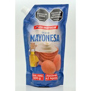 Salsa Mayonesa Olimpica Dp 500 g
