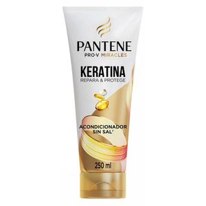 Acondicionador sin sal' Pantene Keratina con Pro Vitamina B5 250 ml