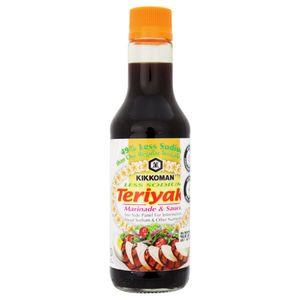 Salsa teriyaki KIKKOMAN baja sodio (296 ml)