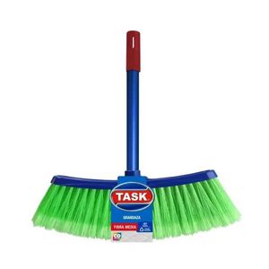 ESCOBA TASK FIBRA MEDIA X1un