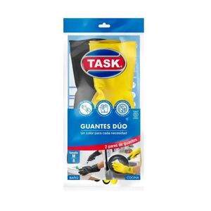 Guantes TASK baño cocina talla M (2 und)