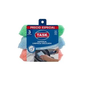Esponja TASK limpieza delicada (2 und)