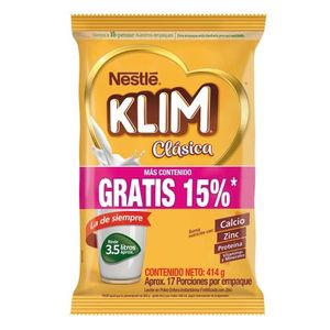 LECHE POLV KLIM CLASICA 360g GTS 54g OF