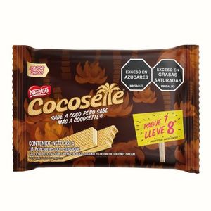 Galletas Cocosette Pague 7 Lleve 8 Unidades X 368g