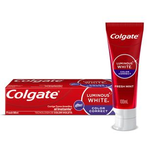 Crema Dental Blanqueadora Colgate Luminous White Color Correct 100 mL