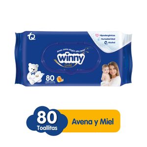 Toalla Húmeda Winny Avena & Miel X80 Unds