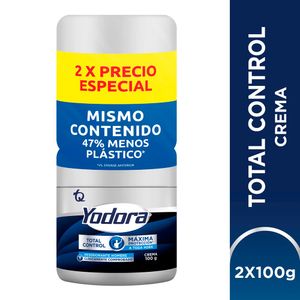 Desodorante YODORA crema total control (200 gr)