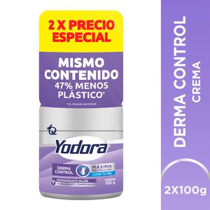 Desodorante YODORA crema derma control (200 gr)