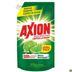 Lavaplatos Liquido Axion Limon 720ml