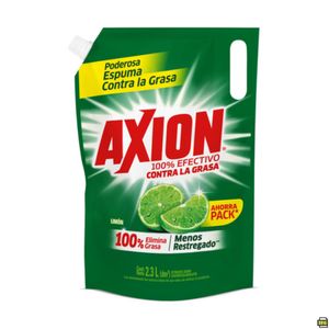 Lavaplatos Líquido Axion Limón 2.3L - Poder Desengrasante
