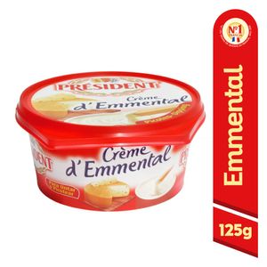 QSO CREM DE EMMENTAL PRESIDENT 125g