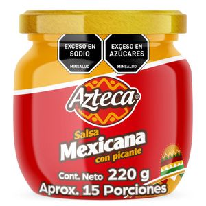 Salsa Azteca Mexicana Krospy Picante 220 G