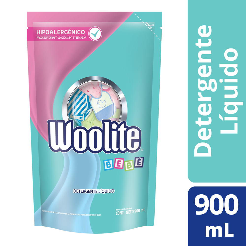 Detergente Líquido Woolite Bebé 900 Ml