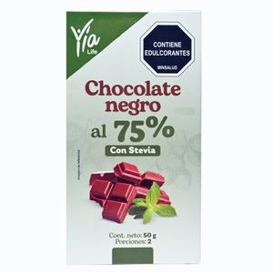 CHOCOLATE YIA LIFE ENDULZADO CON ESTEVIA 50g