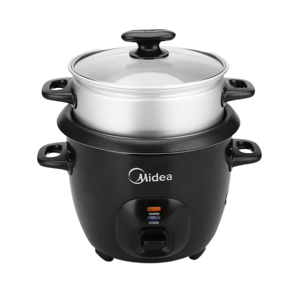 Olla Arrocera Midea 2,5 Lt Negra