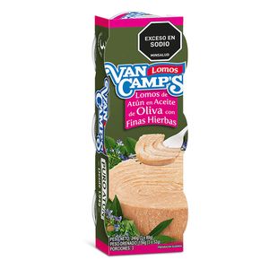 ATUN VAN CAMPS FINAS HIERBAS 80g X3