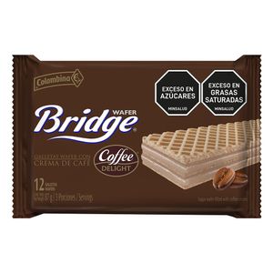 Galleta Bridge Coffee Delight 87 G