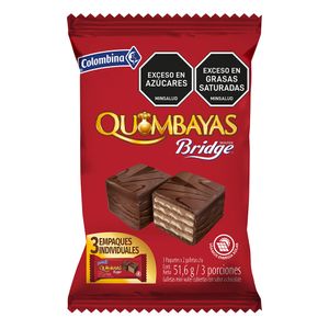 Galleta Bridge Wafer Quimbayas 52 G