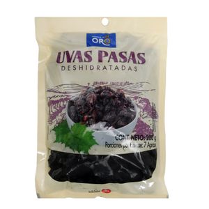 Uvas Pasas Medalla De Oro 200 g