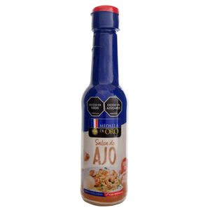 Salsa Medalla de Oro de Ajo 185 G