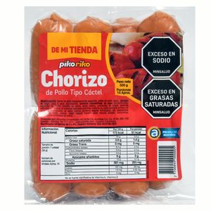 CHORIZO PIKO RIKO TIP COCTEL 500g