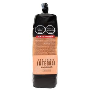 Pan Olimpica Tajado Integral 600 G