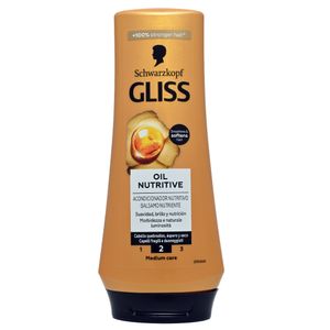 Acondicionador Schwarzkopf Gliss Oil Nutritive 200mL