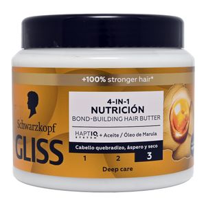 Tratamiento Schwarzkopf Gliss 4-IN-1 Nutrición 400mL