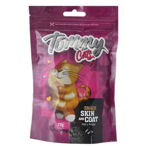 Snack Tommy Para Gato Piel Y Pelaje X75G