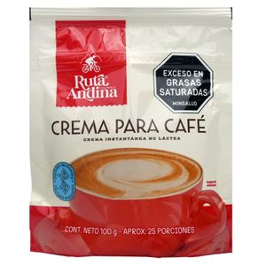Crem Cafe Ruta Andina 100 g