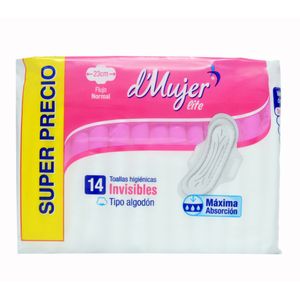 Toalla Hig D Mujer Lite Invisible X14