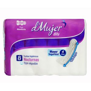 Toalla Hig D Mujer Lite Noct Alas X8