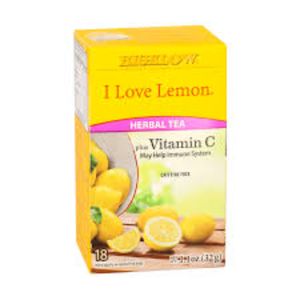 Infusion de Limon y Vit C Bigelow 32gr x 18 Bolsitas