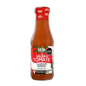Salsa de tomate SERI FOODS sin azúcar añadida (350 gr)